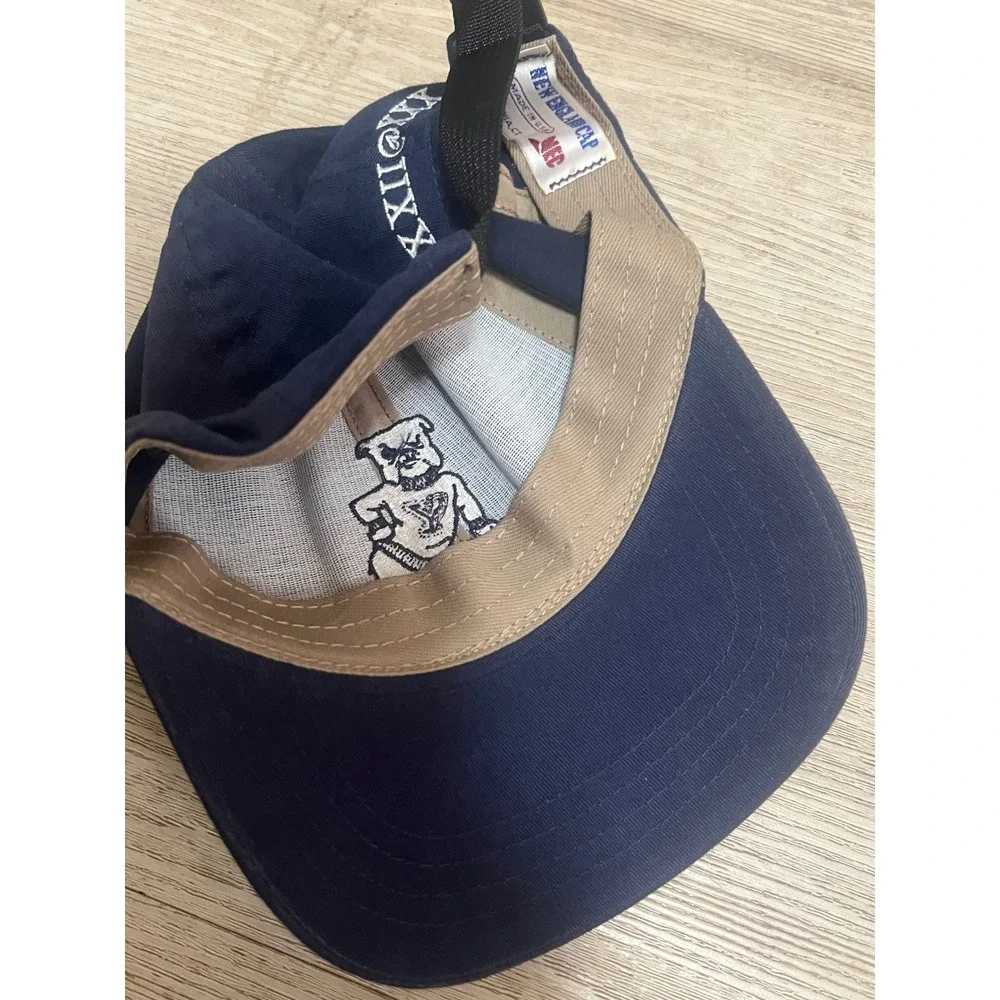 Yale Bulldogs Hat Navy Blue Adjustable Made in USA Ivy League New England Cap